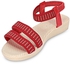 Fashion Trendy Open Toe Ankle Strap Flat Women Sandals