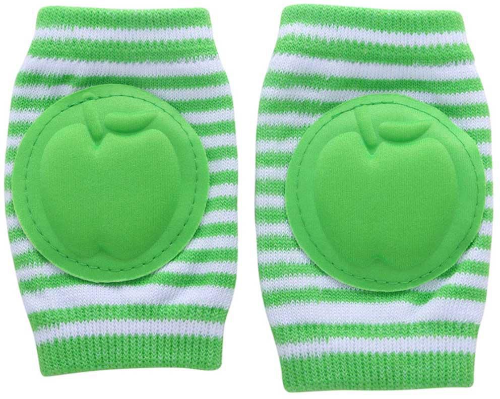 B-Safe - Knee Pads Green Apple - Stripes- Babystore.ae