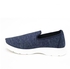 SHOES CLUB Canvas Slip-On Sneakers - Navy