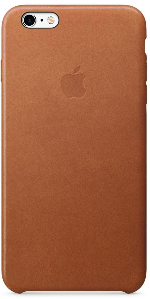 Apple iPhone 6s Plus Leather 5.5 Inch Case Cover Saddle Brown