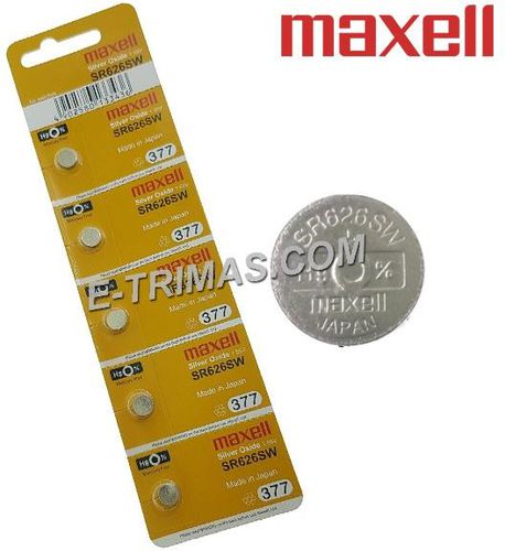 Maxell SR626SW AG4 GA4 SR626 LR626 LR66 Watch Coin Battery (5PCS)