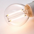 LUNNOM LED bulb E14 150 lumen - globe clear 45 mm