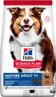 SCIENCE PLAN Medium Mature Adult 7+ Dog Food With Lamb & Rice (2.5kg)