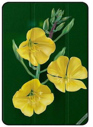 غطاء حماية بطبعة أزهار صغيرة بلون أصفر لجهاز أبل آي باد برو الجيل الثاني متعدد الألوان