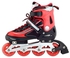 Red Roller Speed Skating Shoes
