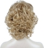 Synthetic Hair Wig Short Curly In Yellow Thermal Hair