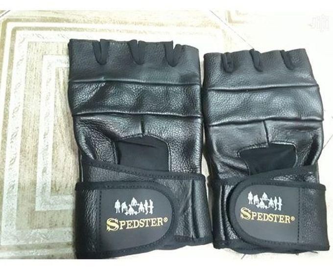Fashion Gym Workout Or Cycling Gloves - Half Glove