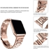 Stainless Steel Watch Band For Apple Watch Series 4/5/6 - ( 42mm / 44mm ) - Rose Gold