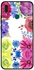 Water Color Flowers Printed Protective Case Cover For Huawei Y9 2019 Multicolour
