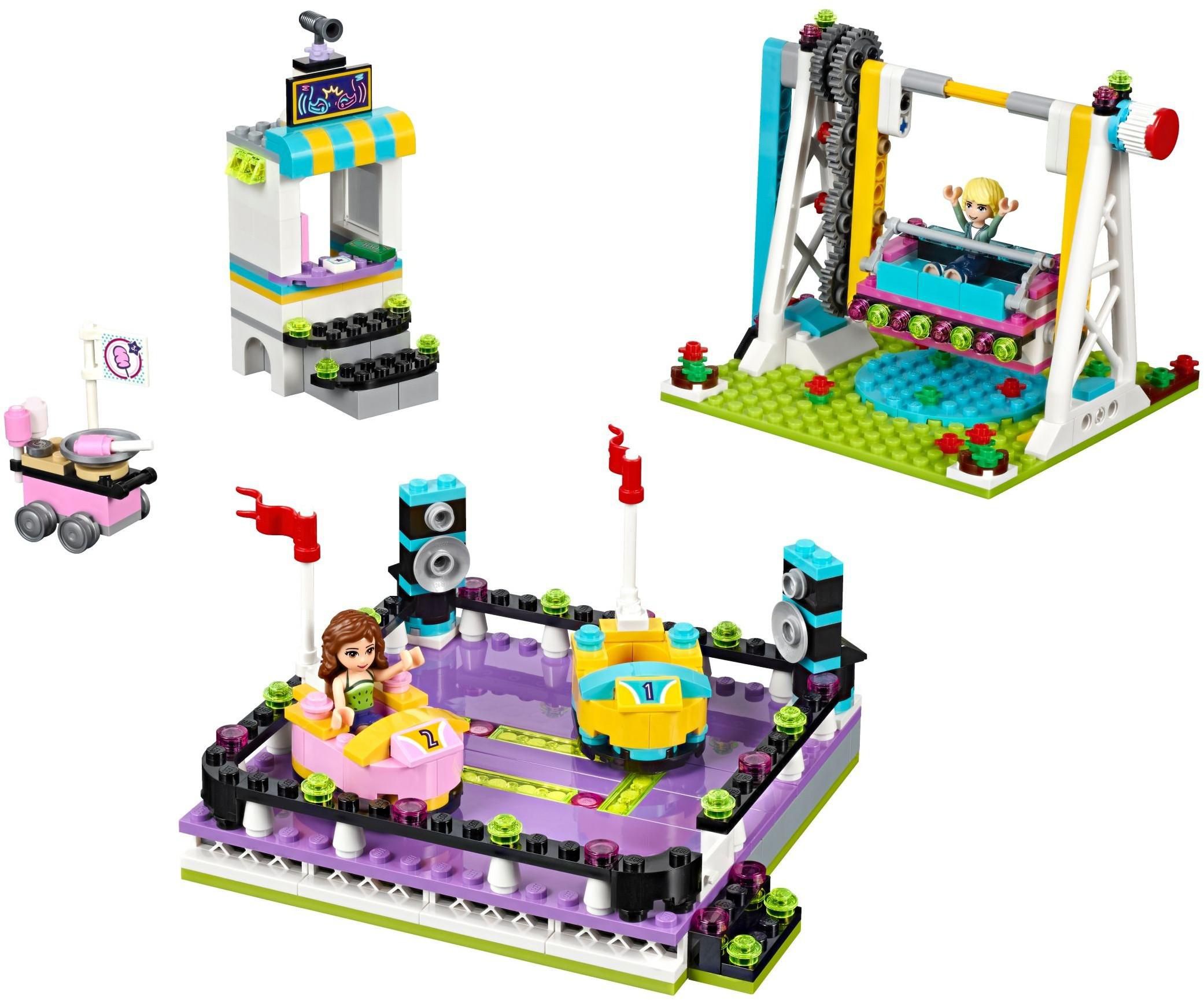 Lego Friends Amusement Park Bumper Cars Set 41133