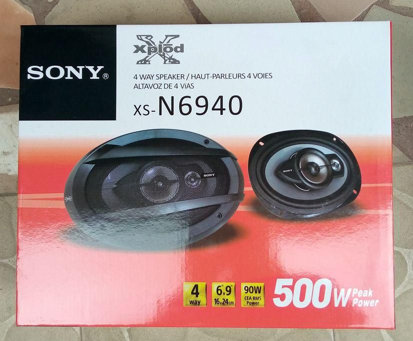 Sony A Pair Of Car Sony Speaker XS-N6940 500watts