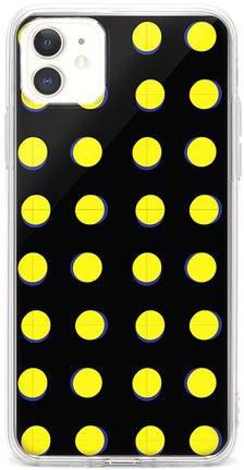 Protective Case Cover For Apple iPhone 11 Yellow Dots