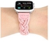 Elastic Woven Watchband For Apple Watch Series 1/2/3/4/5/6/7/SE 38-40-41mm Pink