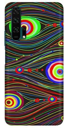 Protective Case Cover For Huawei Honor 20 Pro Peacock Eyes