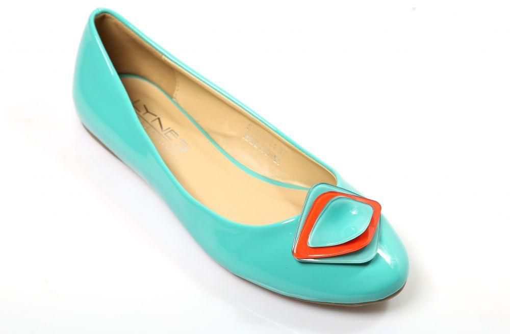Lynes Ballerina & Flats Casual Shoe For Women - 37 EU , Blue