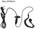 Ear Hook Earphone Walkie Talkie Radio Headset for 5R 888s UV Radio