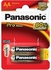2x Battery Panasonic Pro Power AA