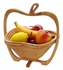 Bamboo Fruit Foldable Basket