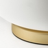 PILBLIXT مصباح طاولة - أبيض/أخضر فاتح زجاج/مظهر الذهب معدن 41 سم