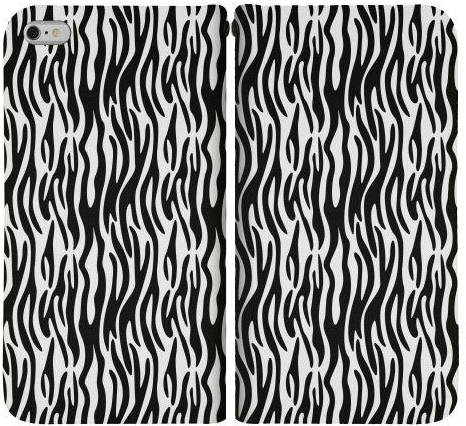 Stylizedd  Apple iPhone 6 Plus Premium Flip case cover - Zebra Stripes  I6P-F-42