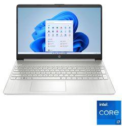 HP 15s-fq5042ne Laptop - Intel® Core™ i7-1255U - 16GB - 512GB SSD - Intel® Iris® Xᵉ Graphics - 15.6" FHD - Win11 - Natural silver