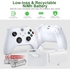 KEKUCULL Controller Battery Pack Compatible for Xbox Series S/X, 1400 mAh Rechargeable Battery Pack Fast Charging 25 Hours Play time, Xbox Charging Accessories Kit with 8.2ft Charge Cable