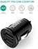Aukey CC-S1 4.8A Dual USB Car Charger for Smartphones - Black