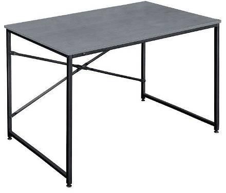 Desk, 80 cm, Grey / Black - H01138