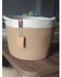 Rope Storage Basket, 30x40 cm, White/Beige - B401