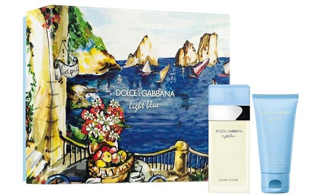 ORIGINAL Dolce & Gabbana Light Blue for Women 50ML EDT Perfume Gift Set