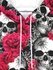 Gothic Skulls Rose Flower Spider Web Print Fleece Lining Drawstring Hoodie For Men - 5xl