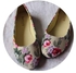 Fashion New Womens Ballerina Ballet Dolly Pumps Ladies Flower Flat Shoes Size 4.5-7.5