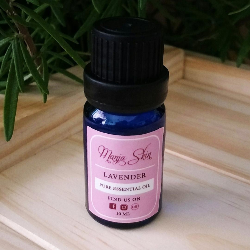Lavender Pure Essential Oil for Aromatherapy / Skincare / Hair care / Diffuser - By Manja Skin