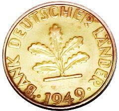 5 بفننج دولة المانيا 1949