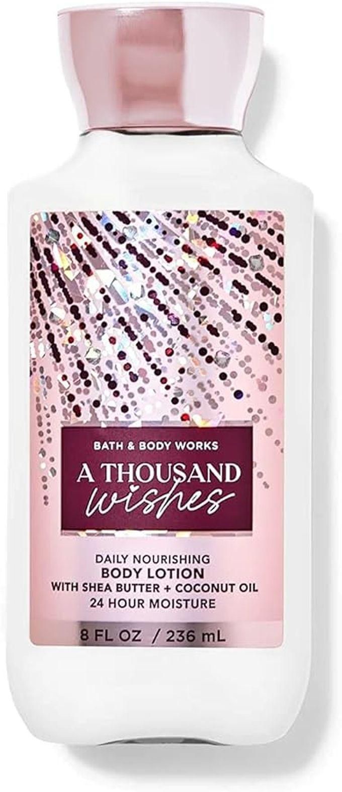Bath & Body Works لوشن الجسم ايه ثاوزاند ويشز من باث اند بودي وركس، 8 اونصة، 236مل
