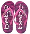Bebe Girl's Space Dye EVA Bebe Logo Flip Flop/Slipper, 1 Size - Pink