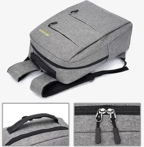Casual Laptop Bag - 3 In 1 - Grey