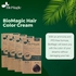 BioMagic Hair Color Cream 66/07 Chocolate Brown, Keratin & Argan Oil, Contains Organic Ingredients. NO Ammonia, NO Resorcinol & NO PPD