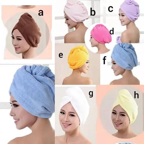 Generic  fashionable absorbent hair towel material