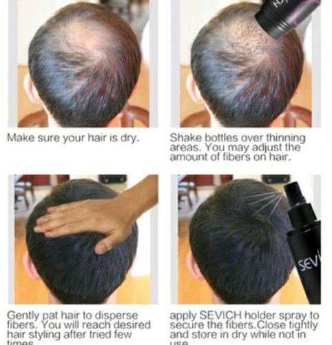 Hair Culture Revolutionary Instant Bald Concealer hair micro fibers. price  from jumia in Kenya - Yaoota!