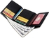 RAHALA RA101 محفظة جلد مستوردة مناسبه لحمل الكروت والبطاقات ذات جودة عالية من رحالة - اسود