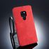 DG.MING Retro Oil Side Horizontal Flip Case For Huawei Mate 20, With Holder & Card Slots & Wallet (Red)