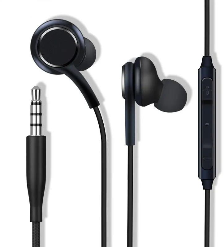 Wired Earphones Super Bass 3.5mm Earbuds Noise isolating In-Ear Earbuds With Mic For All Phones