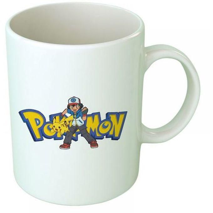 Pokemon Logo Ceramic Mug - Multicolor