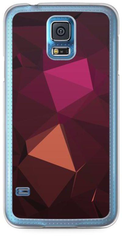 Case For Samsung Galaxy S5 Brown/Pink/Beige