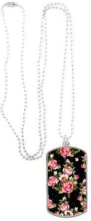 Flower Themed Pendant Necklace