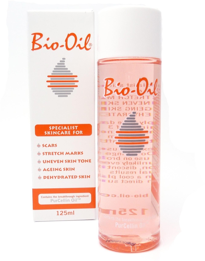 Bio Oil 125ml Specialist Skincare Oil for Stretch Marks Scars Blemishes and Ageing Skin