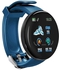 SWADESI STUFF D18 Smart Watch Bluetooth Smart Wrist Watch for Smartphones Blacktooth Smart Unisex Watch for Boys, Girls, Mens and Womens,Smart Watch-Black Color (Blue), Blue, STANDARD