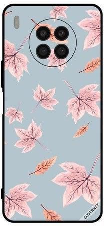 Protective Case Cover for Huawei Nova 8i Autumn Leaves Print Multicolour
