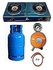 12.5KG GAS CYLINDER+2 BURNNER STAINLESS Gas Stove